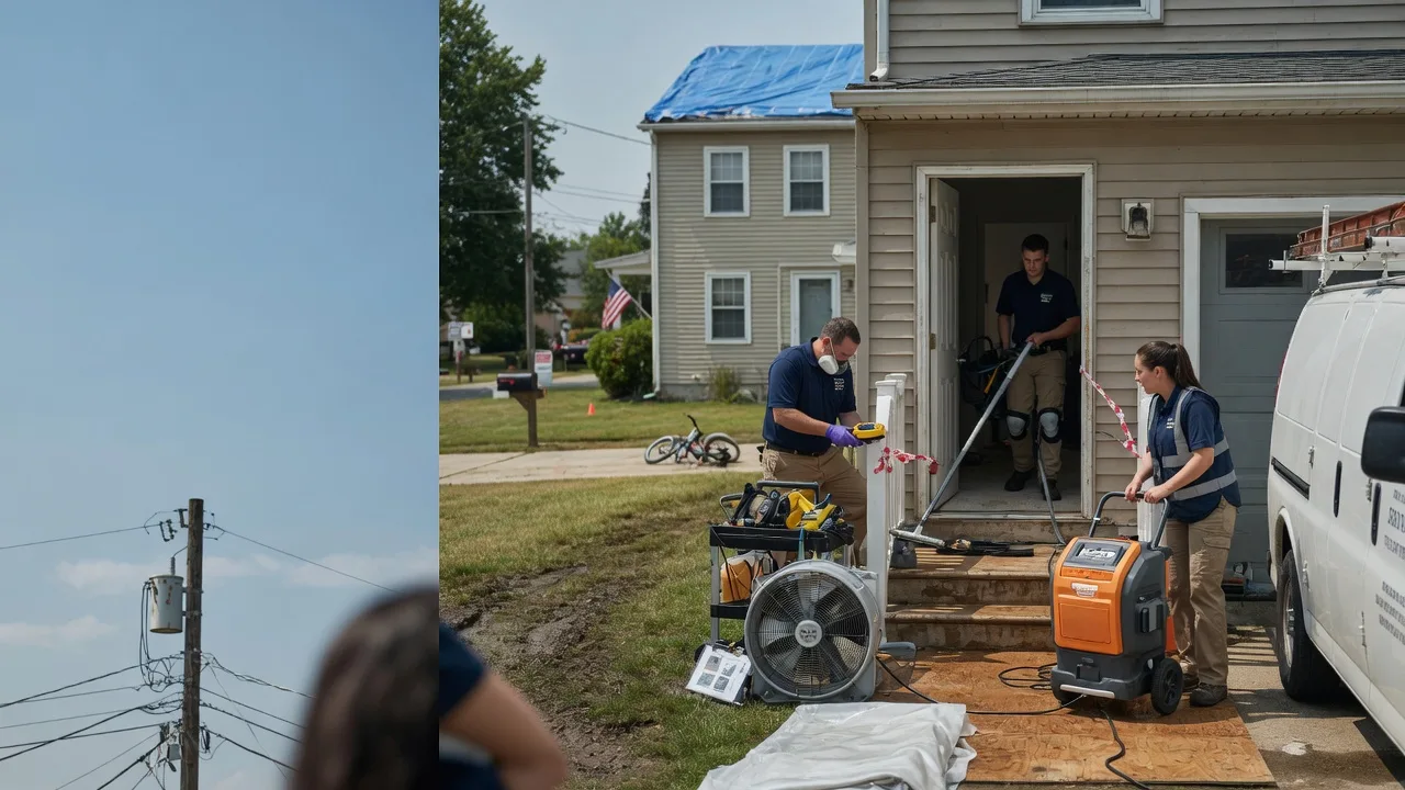 Water Damage Repair in Corunna, MI near me